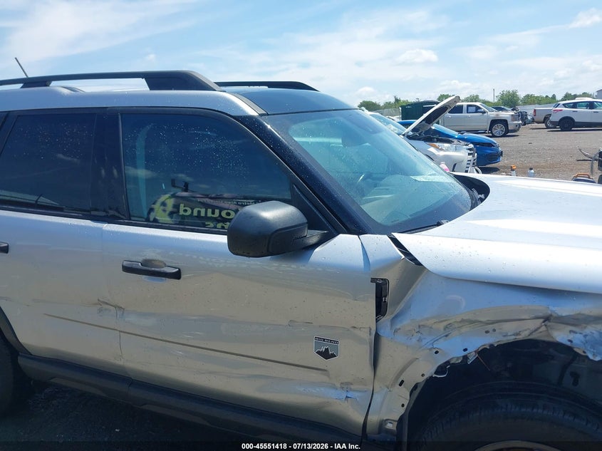 2021 Ford Bronco Sport Big Bend VIN: 3FMCR9B60MRA53243 Lot: 45551418