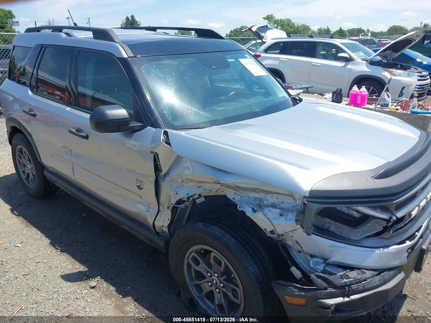 2021 Ford Bronco Sport Big Bend VIN: 3FMCR9B60MRA53243 Lot: 45551418