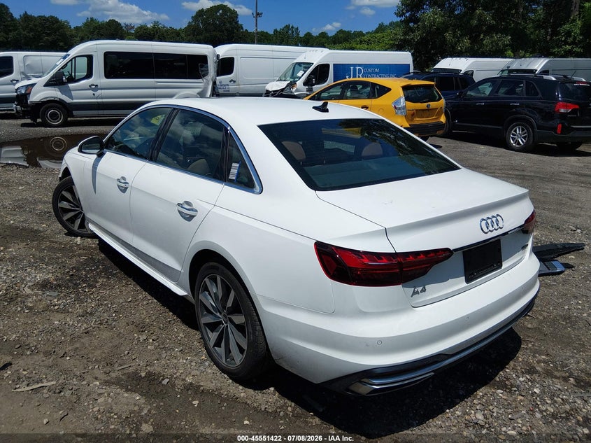 Vin: wauabaf41pn022131, lot: 46049733, audi a4 premium 40 tfsi quattro s tronic 20233