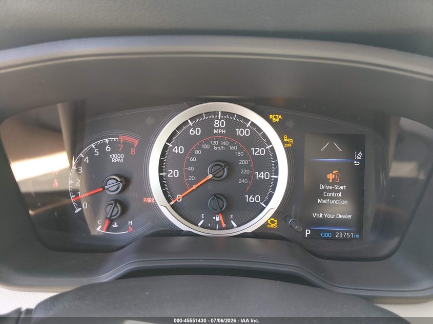 2022 Toyota Corolla Cross Le VIN: 7MUCAAAG2NV026735 Lot: 45551430