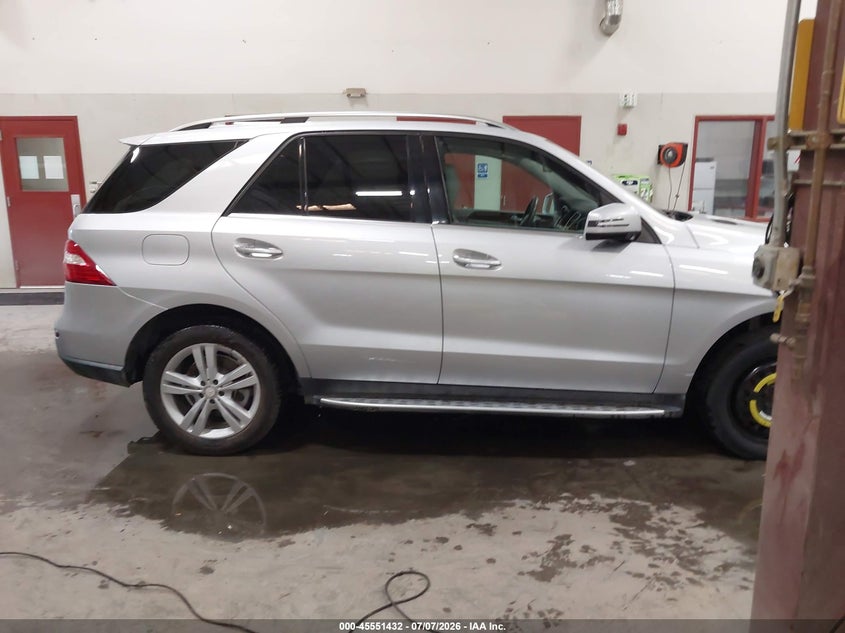 2013 Mercedes-Benz Ml 350 4Matic VIN: 4JGDA5HB6DA228615 Lot: 45551432