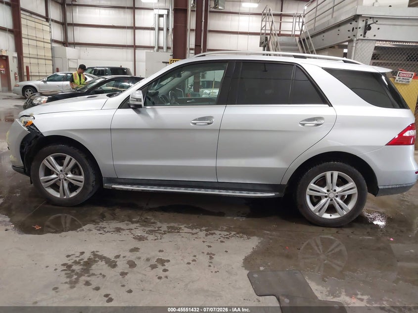 2013 Mercedes-Benz Ml 350 4Matic VIN: 4JGDA5HB6DA228615 Lot: 45551432