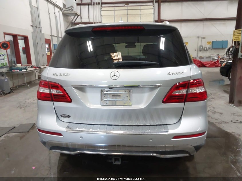 2013 Mercedes-Benz Ml 350 4Matic VIN: 4JGDA5HB6DA228615 Lot: 45551432