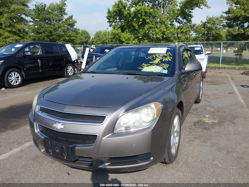 2010 Chevrolet Malibu, Удар ззаду, IAAI, VIN 1G1ZB5EB0AF280051 — фото 2