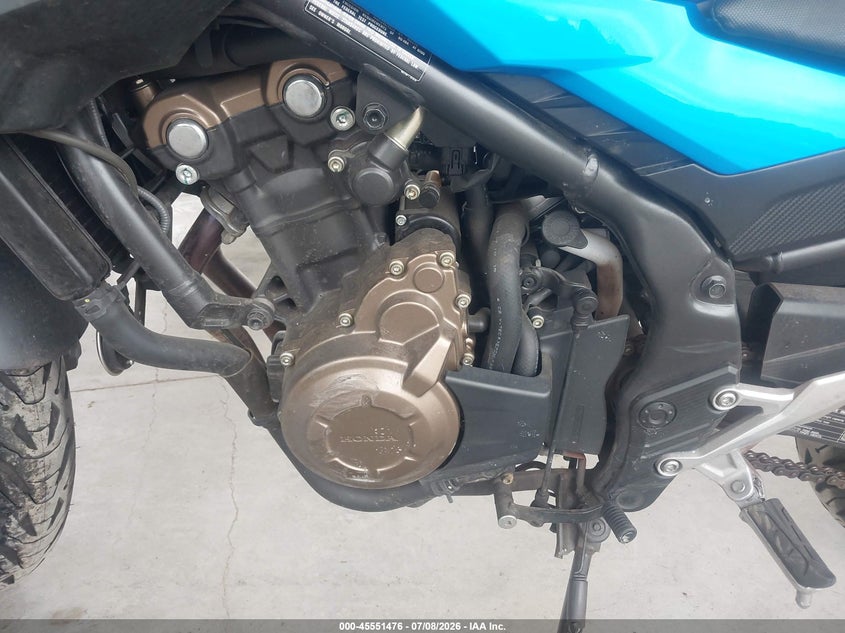 2018 Honda Cb500 Fa - Abs VIN: MLHPC4506J5500011 Lot: 45551476