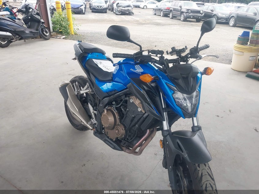 2018 HONDA CB500 auction photo 1