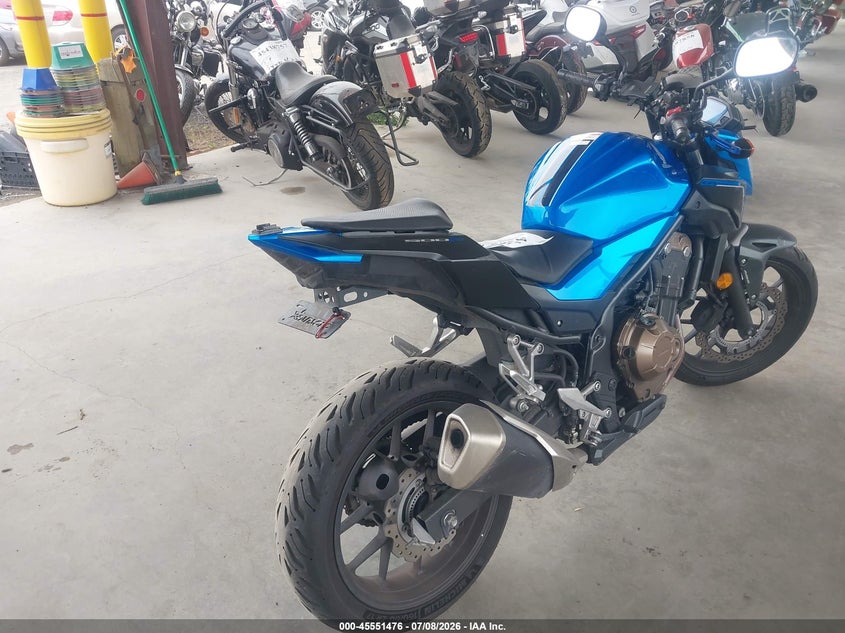 2018 HONDA CB500 auction photo 4