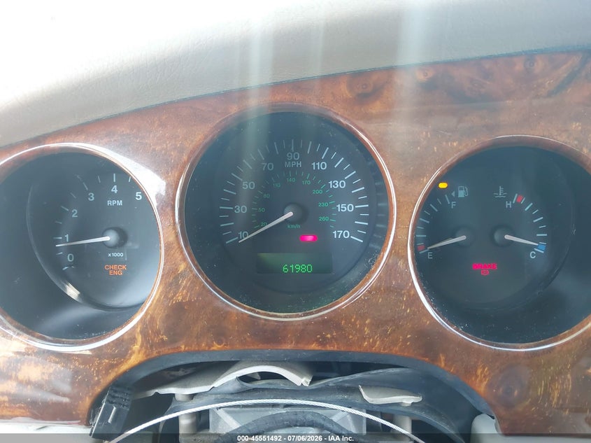 1999 JAGUAR XK8 auction photo 7