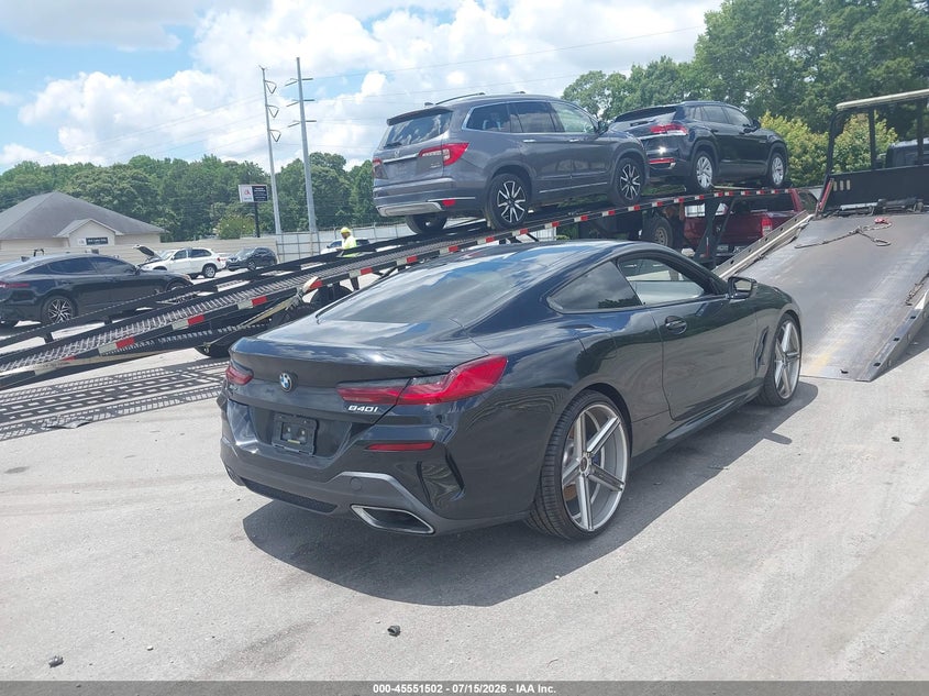 Vin: wbaae4c08lbp64001, lot: 46049813, bmw 840i xdrive 20204