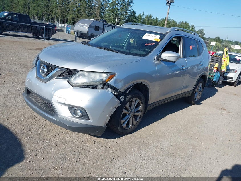 2015 Nissan Rogue Sv 5N1AT2MV3FC836238 photo 1