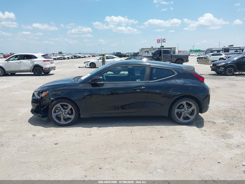 2020 Hyundai Veloster 2.0 VIN: KMHTG6AF3LU022954 Lot: 45551569