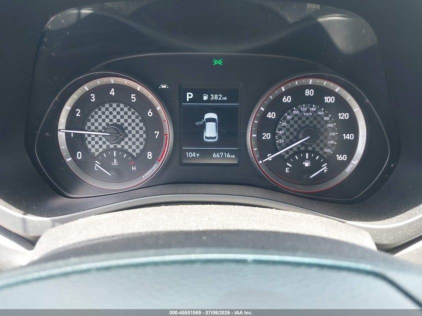 2020 Hyundai Veloster 2.0 VIN: KMHTG6AF3LU022954 Lot: 45551569