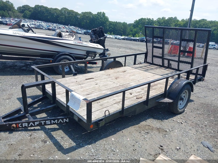 2019 KRAFTSMAN UTILITY TRAILER auction photo 2
