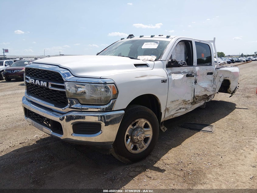 Vin: 3c6ur5cj2ng120031, lot: 46049895, ram 2500 tradesman  4x4 6'4 box 20222