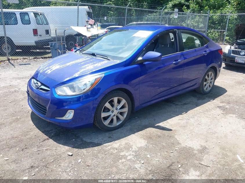 2012 HYUNDAI ACCENT auction photo 2