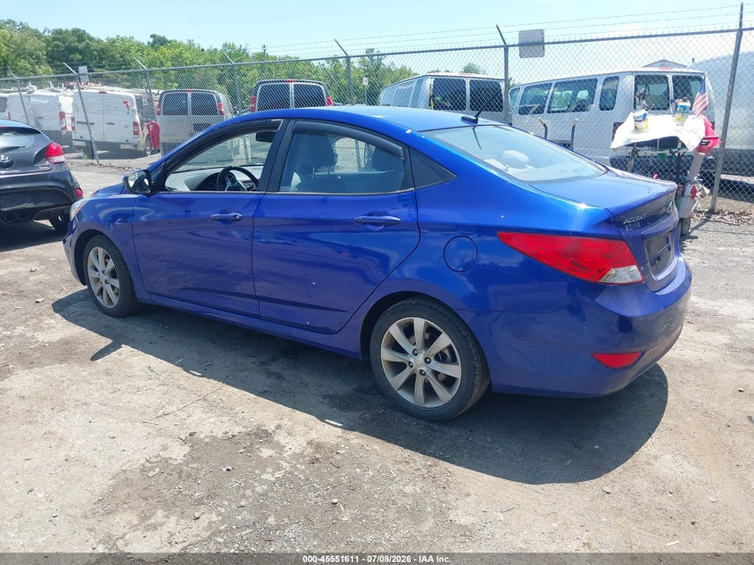 2012 HYUNDAI ACCENT auction photo 3