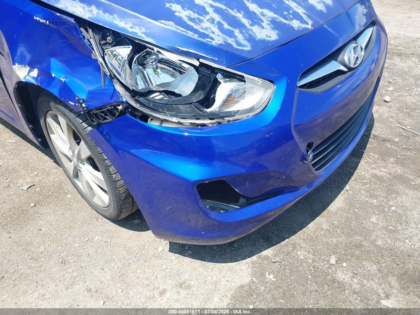 2012 HYUNDAI ACCENT auction photo 6