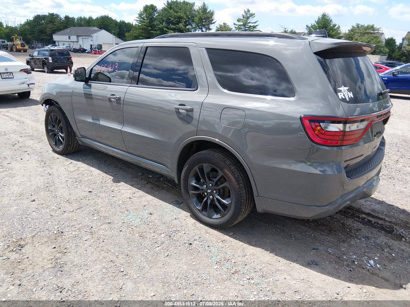 Vin: 1c4rdjdgxsc555399, lot: 46049924, dodge durango gt plus awd 20253