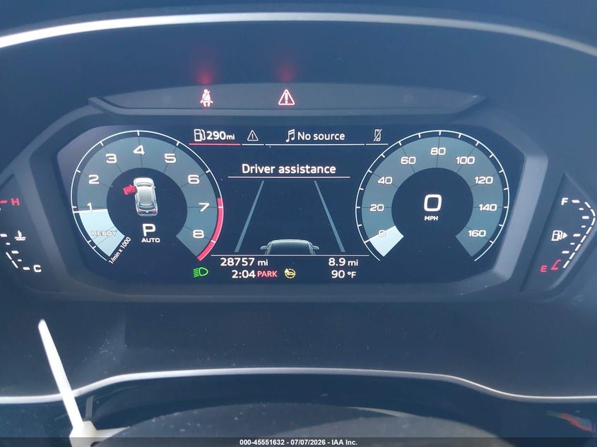 2024 Audi Q3 Premium 45 Tfsi S Line Quattro Tiptronic VIN: WA1DECF32R1115397 Lot: 45551632