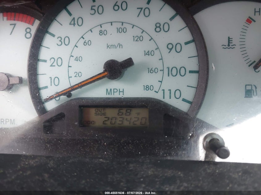2004 TOYOTA COROLLA auction photo 7