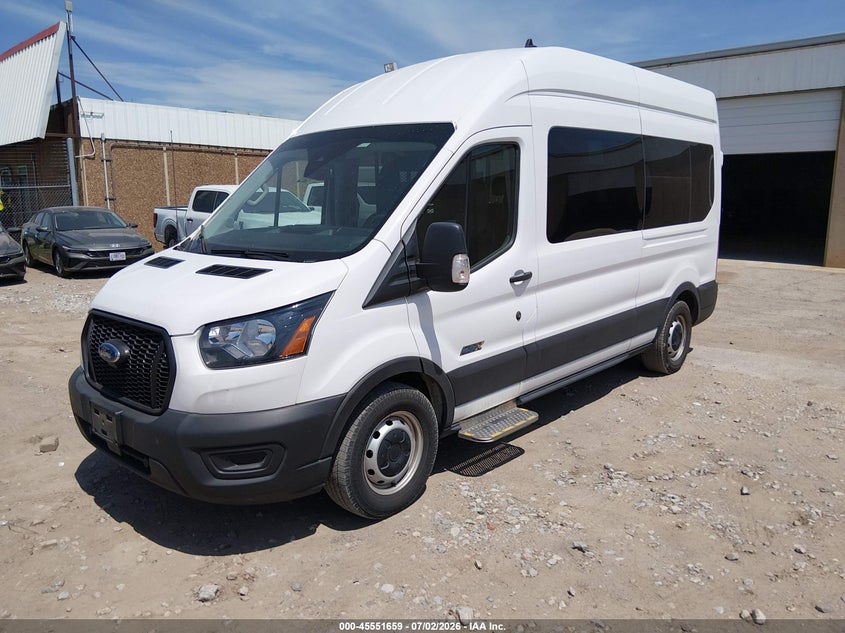Vin: 1fbax2x88pka74910, lot: 46049970, ford transit-350 passenger van xl/xlt 20232