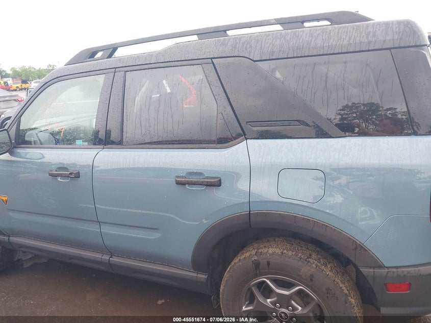 2021 Ford Bronco Sport Badlands VIN: 3FMCR9D93MRA01788 Lot: 45551674