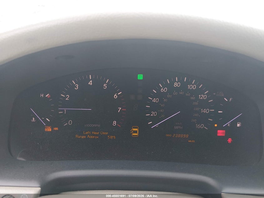 2004 Lexus Ls 430 VIN: JTHBN36F940165671 Lot: 45551691