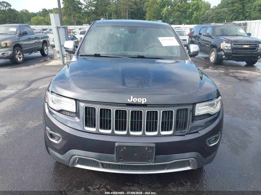2014 Jeep Grand Cherokee Limited VIN: 1C4RJFBG6EC525782 Lot: 45551693