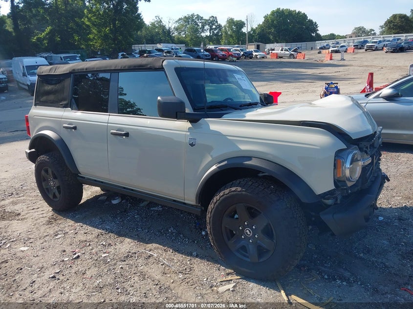 Vin: 1fmee7bh7sla92630, lot: 46050012, ford bronco big bend 20251