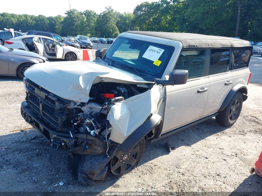 2025 Ford Bronco, Front End, IAAI, VIN 1FMEE7BH7SLA92630 — photo 2