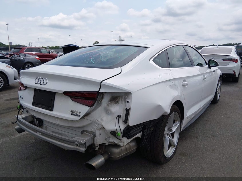 Vin: waudncf54ja099969, lot: 46050030, audi a5 2.0t premium 20184