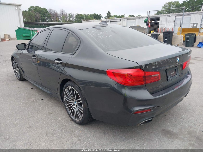 Vin: wbaje7c31hg479579, lot: 46050046, bmw 540i xdrive 20173