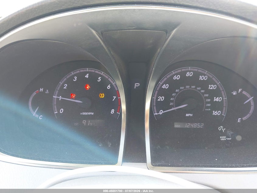 2012 TOYOTA AVALON auction photo 7
