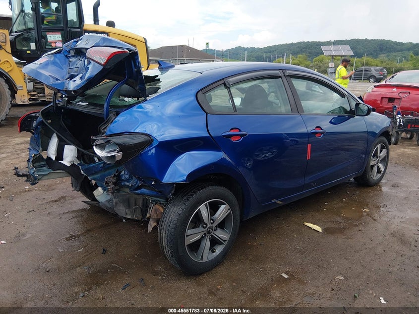 Vin: 3kpfl4a79je274861, lot: 46050094, kia forte lx 20184