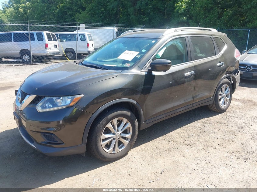 2016 NISSAN ROGUE auction photo 2
