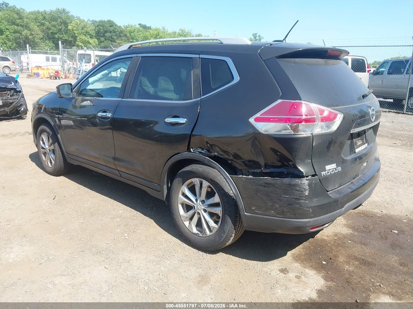 2016 NISSAN ROGUE auction photo 3