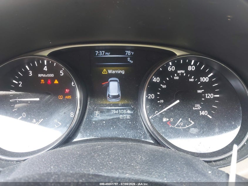2016 NISSAN ROGUE auction photo 7