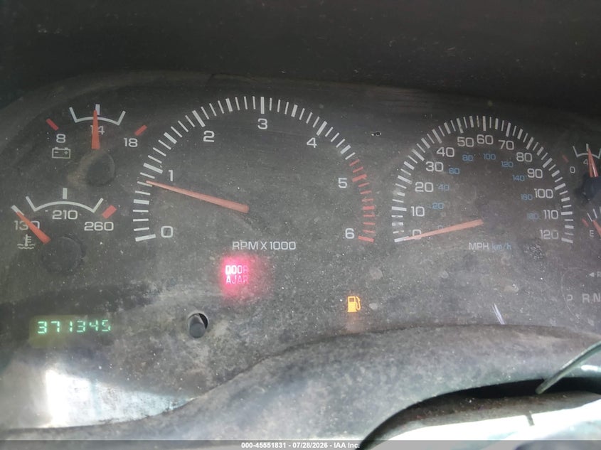 1999 DODGE DURANGO SPORT UTILITY VEHICLE 5.2L V-8 230HP