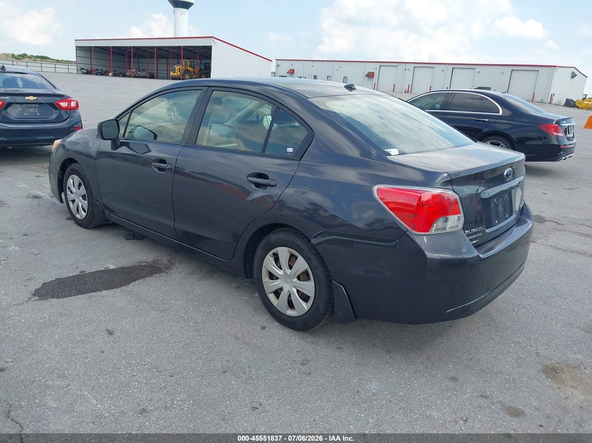 Vin: jf1gjaa69ch027259, lot: 46050148, subaru impreza 2.0i 20123