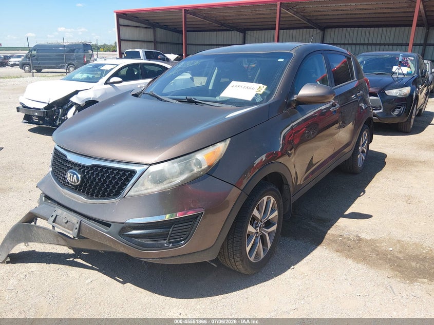 2014 KIA SPORTAGE auction photo 2