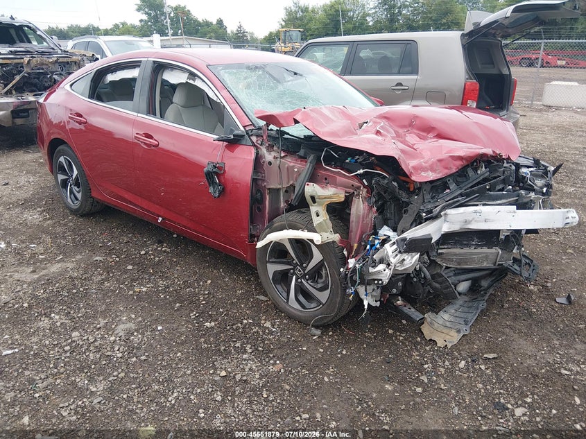Vin: 19xze4f50ne007015, lot: 46050190, honda insight ex 2022 img_1