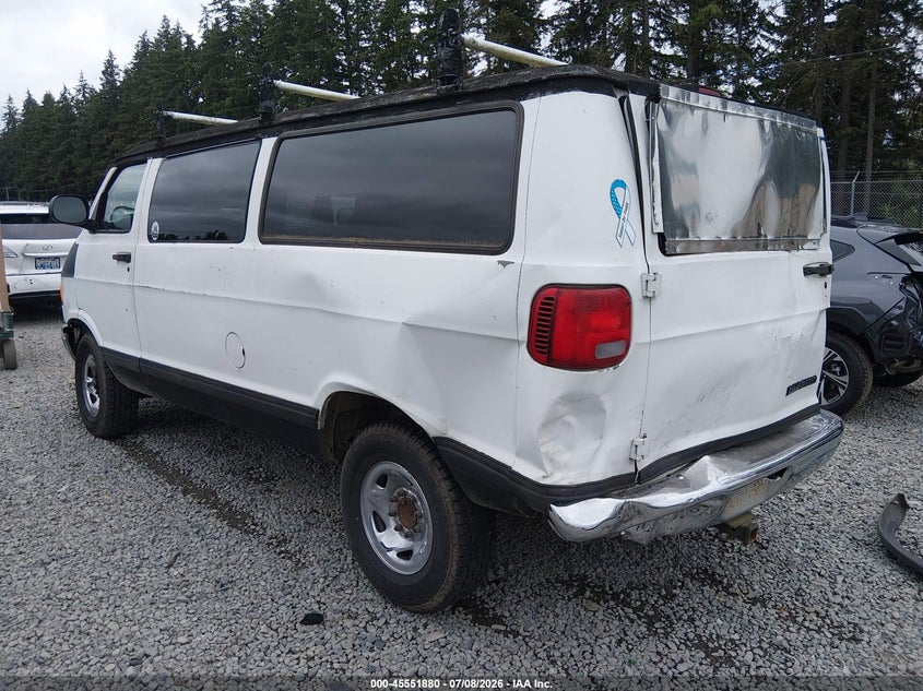 1999 DODGE RAM WAGON 2500 auction photo 3