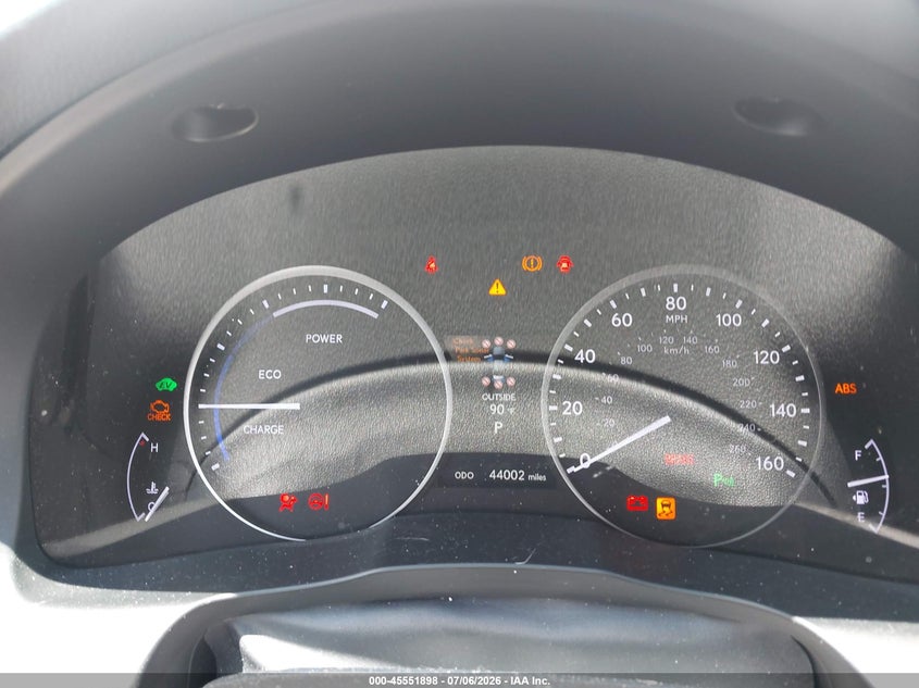 2015 LEXUS ES 300H auction photo 7