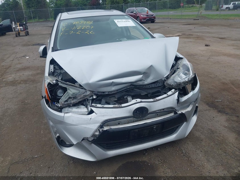 2015 Toyota Prius C Three VIN: JTDKDTB39F1112207 Lot: 45551896