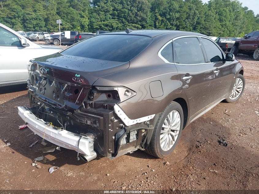 Vin: jn1by1pr8fm830032, lot: 46050227, infiniti q70l 3.7x 20154