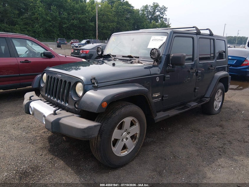 2008 Jeep Wrangler Unlimited Sahara 1J8GA59198L532578 photo 1