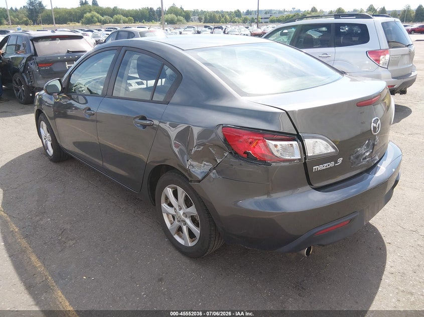Vin: jm1bl1vg2b1491728, lot: 46050347, mazda mazda3 i touring 20113