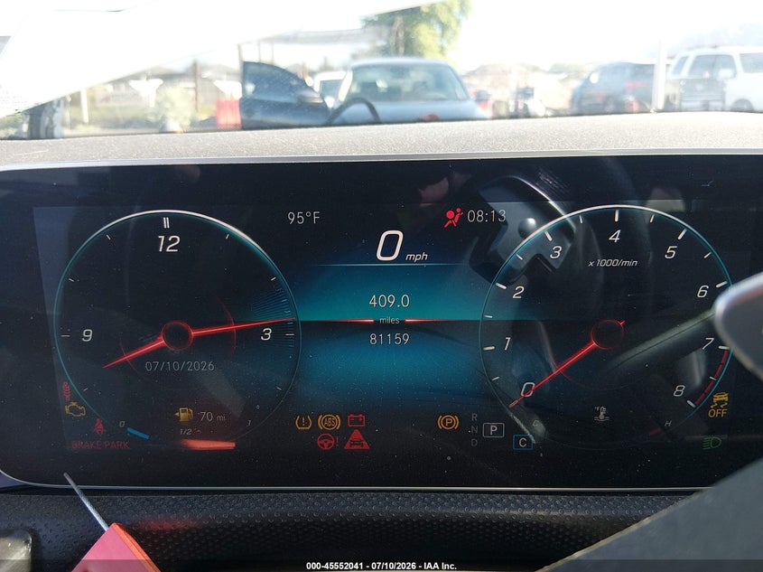 2019 Mercedes-Benz A 220 VIN: WDD3G4EB6KW033911 Lot: 45552041