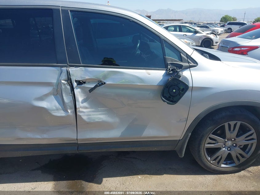 2021 Honda Passport 2Wd Ex-L VIN: 5FNYF7H56MB008265 Lot: 45552051