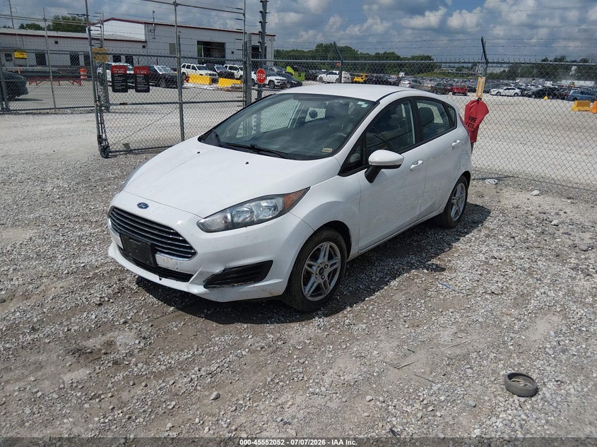 2019 Ford Fiesta, Flood, IAAI, VIN 3FADP4EJ9KM113618 — photo 2